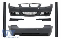 image-75-Body Kit para BMW 3 E90 LCI Limo 08-11 M-Technik Look Parachoque Splitters Spoiler