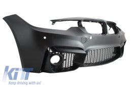 Body Kit para BMW 3 F30 11-19 EVO II M3 M-Power Parachoques Faros Escape Carbono-image-6044470