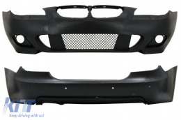 image-78-Body Kit Para BMW 5 E60 2003-2007 Parachoques M-Technik Look sin antiniebla