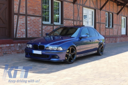 Body Kit para BMW E39 5er 95-03 M5 Look con Faros Antiniebla Claro Cromo-image-6054892