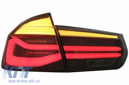 Body Kit para BMW F30 11-19 EVO II M3 M-Power Parachoques Rejilla Luz LED Escape-image-6065248