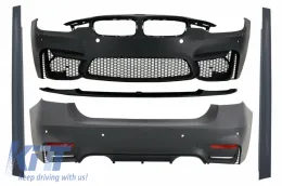 image-18-Body Kit para BMW F30 11-19 Parachoques EVO II M3 CS Style sin Faros Antiniebla