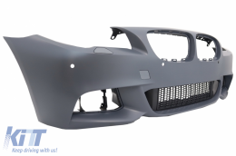 Body Kit para BMW Serie 5 F10 14-17 Faldones laterales de parachoques Facelift LCI M-Technik Look-image-5995520