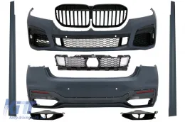 image-18-Body Kit para BMW Serie 7 G12 LCI Facelift 2019+ M-tech Look Reja Faldones laterales