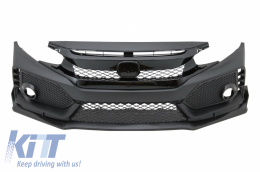 Body Kit para Honda Civic MK10 FC FK 16+ Sedan R Look Parachoques Rejilla Alerón-image-6032187