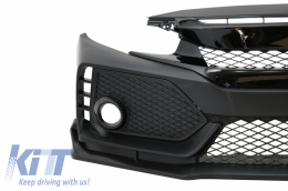 Body Kit para Honda Civic MK10 FC FK 16+ Sedan R Look Parachoques Rejilla Alerón-image-6032189