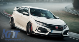 Body Kit para Honda Civic MK10 FC FK 16+ Sedan R Look Parachoques Rejilla Alerón-image-6032203