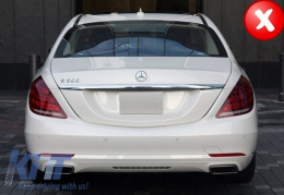 Body Kit para Mercedes Clase S W222 AMG Sport Line 13-17 parachoques S63 Look-image-6009385