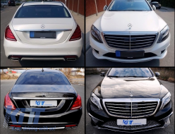 Body Kit para Mercedes Clase S W222 AMG Sport Line 13-17 parachoques S63 Look-image-6017710