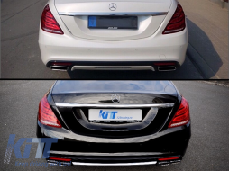 Body Kit para Mercedes Clase S W222 AMG Sport Line 13-17 parachoques S63 Look-image-6017711