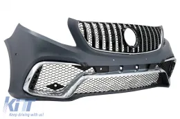 Body Kit para Mercedes Clase V W447 14+ Rejilla Protector Trasero Foot Plate-image-6096119