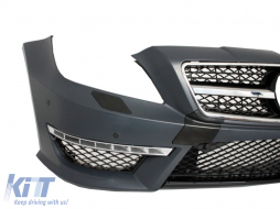 Body Kit para Mercedes CLS W218 C218 Sedan 2011-2018 CLS63 Look Guardabarros capucha-image-56565