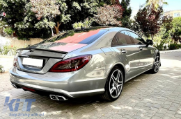 Body Kit para Mercedes CLS W218 C218 Sedan 2011-2018 CLS63 Look Guardabarros capucha-image-6102200