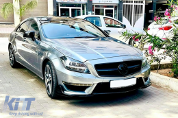 Body Kit para Mercedes CLS W218 C218 Sedan 2011-2018 CLS63 Look Guardabarros capucha-image-6102201