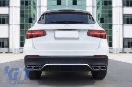 Body Kit para Mercedes GLC X253 SUV 15-07.19 Parachoques Puntas Faldones-image-6106895