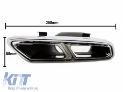 Body Kit para Mercedes S W222 13-06.17 S63 Look Escape Puntas Parrilla-image-6073996