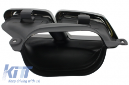 Body Kit para Mercedes S W222 2013-06.2017 S63 Look Cansada Silenciador Puntas Negro-image-6073955