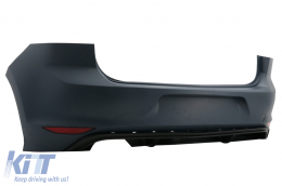 Body Kit para VW Golf 7 VII 12-17 Parachoque Rejillas Faldones laterales Difusor R-line Look-image-5988639