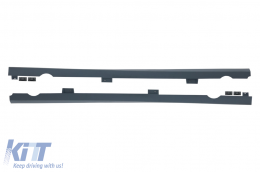 Body Kit para VW Golf 7 VII 12-17 Parachoque Rejillas Faldones laterales Difusor R-line Look-image-5988642