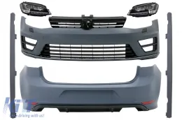 image-17-Body Kit para VW Golf 7 VII 12-17 Parachoques Faros Dinámicas LED R Look
