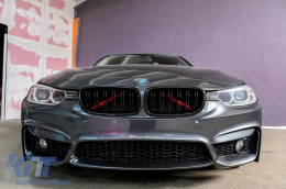 Body Kit per BMW 3 F30 Non LCI e LCI 2011-2018 M3 Sport EVO Look Gonne laterali-image-6081597