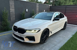 Body Kit per BMW Serie 5 G30 LCI 2020+ M5 Look Griglie Minigonne laterali Silenziatore Punte-image-6114176