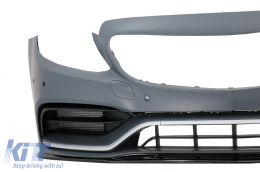 Body Kit per Mercedes C W205 Berlina 14-20 Paraurti Minigonne C63 Edizione 1-image-6073721