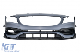 Body Kit per Mercedes CLA C117 W117 2013-2018 Facelift CLA45 Look Minigonne laterali-image-6081605
