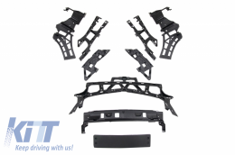 Body Kit per Mercedes E W212 Facelift 13-16 Paraurti Marmitta E63 Design Nero-image-6043985