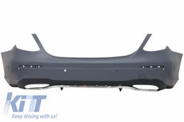 Body Kit per Mercedes E W213 16-19 Paraurti Griglia Marmitta GTR Look Sport Line-image-6043861