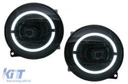 Body Kit per Mercedes G W463 08-17 G63 G65 W464 Paraurti LED Luci Grille--image-6092046