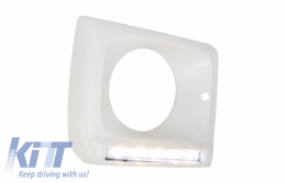Body Kit per Mercedes G W463 89-18 G63 G65 Look Passaruota Coperture fari LED DRL-image-6061571