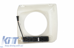 Body Kit per Mercedes G W463 89-18 G63 G65 Look Passaruota Coperture fari LED DRL-image-6061572