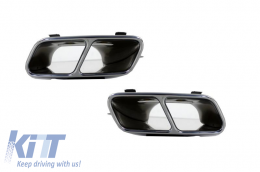 Body Kit per Mercedes GLA X156 14-16 Paraurti Silenziatore Suggerimenti Pedane-image-6069609