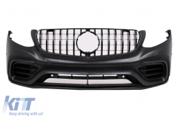Body Kit per Mercedes GLC Coupe C253 15-07.19 Paraurti Passaruota GLC63 Look-image-6104052