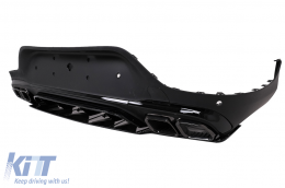 Body Kit per Mercedes GLC Coupe C253 15-07.19 Paraurti Passaruota GLC63 Look-image-6104062