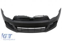 Body Kit per VW Scirocco Mk3 III 08-14 Paraurti LED DRL Griglia Diffusore d'aria-image-6021411