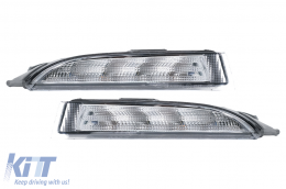 Body Kit per VW Scirocco Mk3 III 08-14 Paraurti LED DRL Griglia Diffusore d'aria-image-6021416