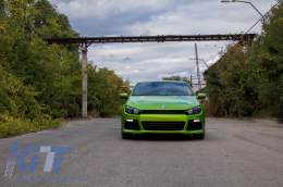 Body Kit per VW Scirocco Mk3 III 08-14 Paraurti LED DRL Griglia Diffusore d'aria-image-6021421