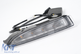 Body Kit per VW Scirocco Mk3 III 08-14 Paraurti LED DRL Griglia Diffusore d'aria-image-6113175