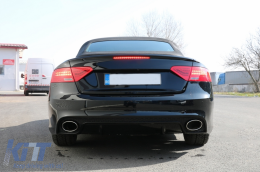 Body Kit pour Audi A5 8T Facelift Coupé Cabrio 13-16 pare-chocs RS5 Look-image-6093012