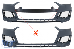 Body Kit pour Audi A5 F5 17-19 Pare-chocs Diffuseur Quattro RS5 Look-image-6091018
