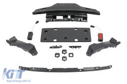 Body Kit pour BMW 4 F32 F33 13-19 pare-chocs Embouts M-Power Noir Look M4-image-6045084