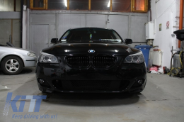 Body Kit pour BMW 5 E60 03-10 M-Technik Look Feux Brouillard Jupes Latérales sans PDC-image-5988356
