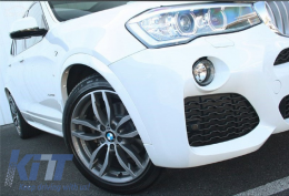 Body Kit pour BMW X3 F25 LCI 2014-2017 M-Look Grilles Jupes latérales Passages roue-image-6005126