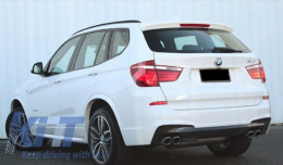 Body Kit pour BMW X3 F25 LCI 2014-2017 M-Look Grilles Jupes latérales Passages roue-image-6005129