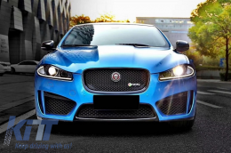 Body Kit pour Jaguar XF X250 Facelift 12-16 XFR-S Look Pare-chocs Diffuseur-image-6020634