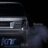Body Kit pour Land Range Rover Sport L320 Facelift 09-13 Fumée Feux arrières Glohh-image-6050711