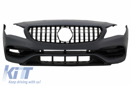 Body Kit pour Mercedes CLA C117 W117 13-18 Facelift CLA45 Look Grille-image-6050245