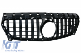 Body Kit pour Mercedes CLA C117 W117 13-18 Facelift CLA45 Look Grille-image-6050266